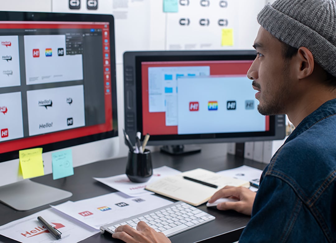 Web and landing page design